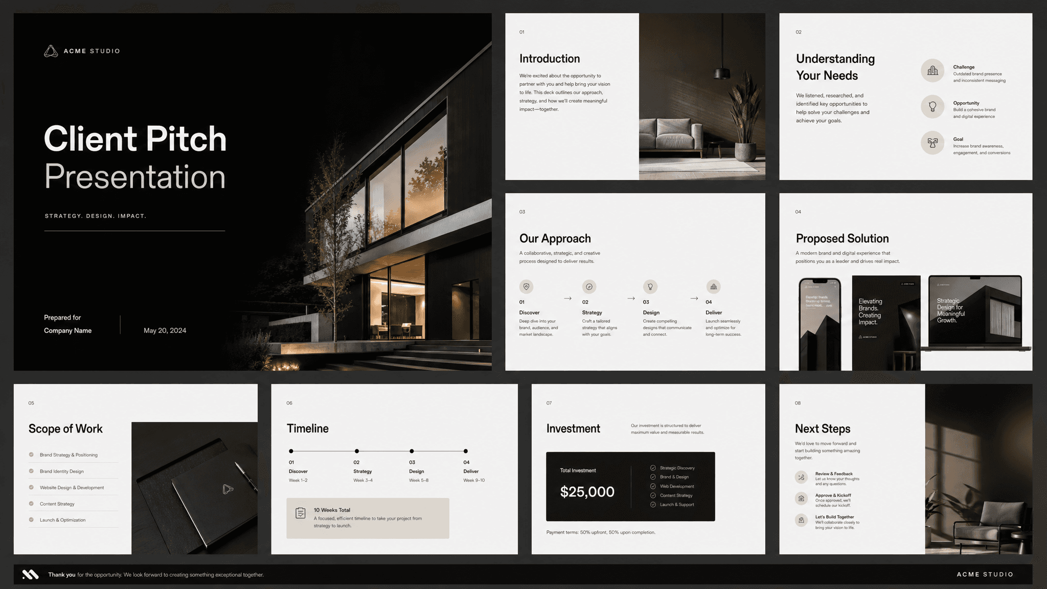 Client pitch