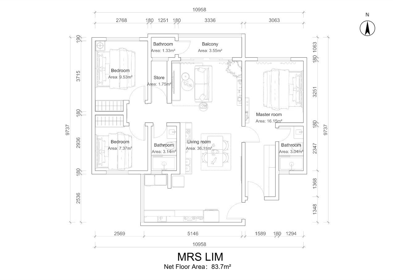 Nestree Residence floor plan