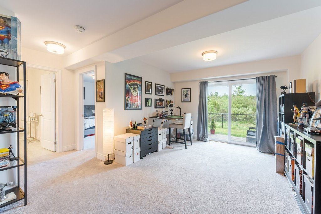 80 Marsh Avenue, Unit 78 - Basement room with desk area