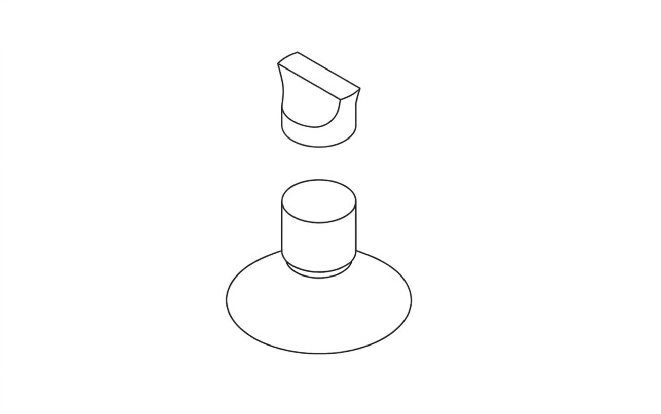 Simplified assembly illustration