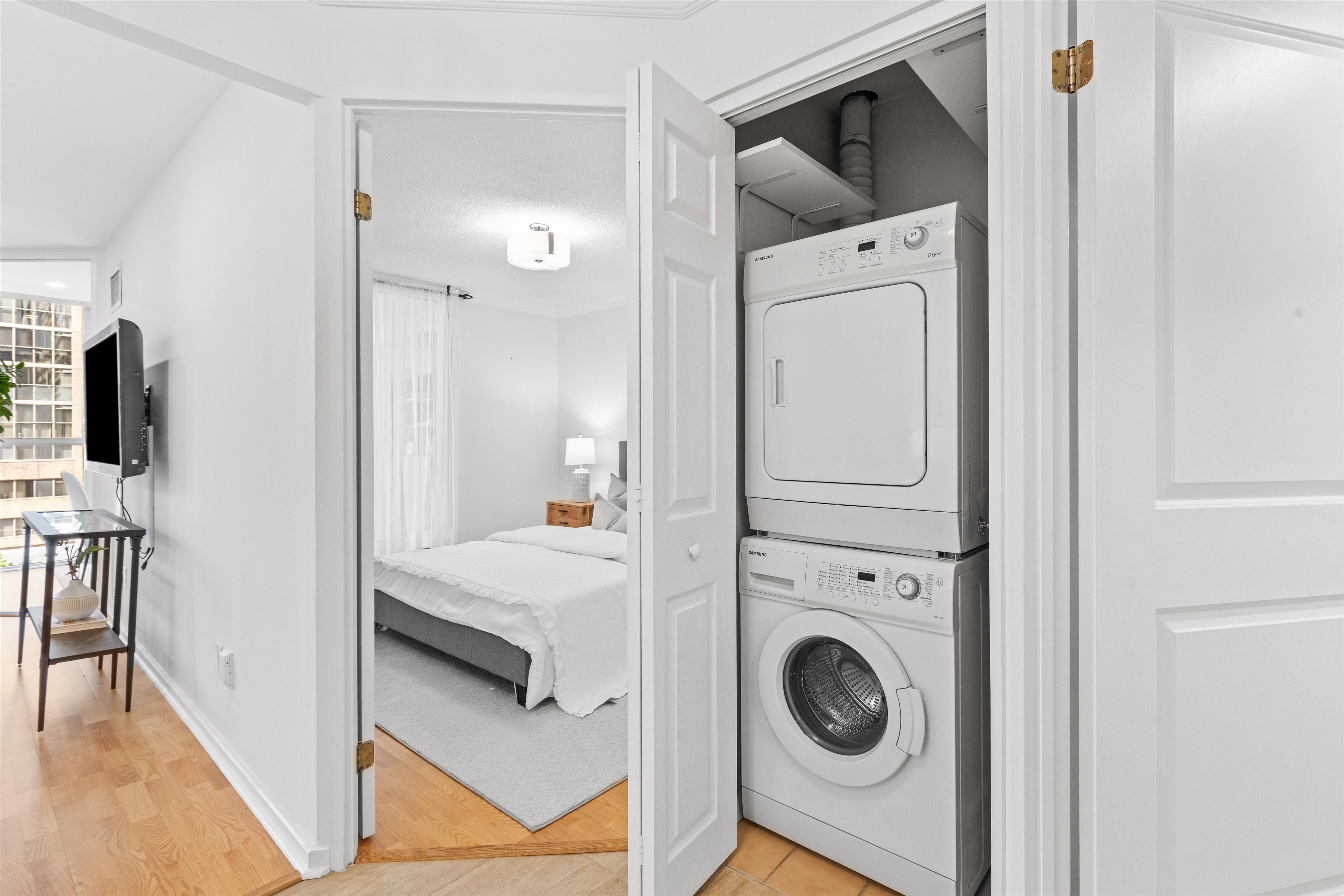 In-suite laundry