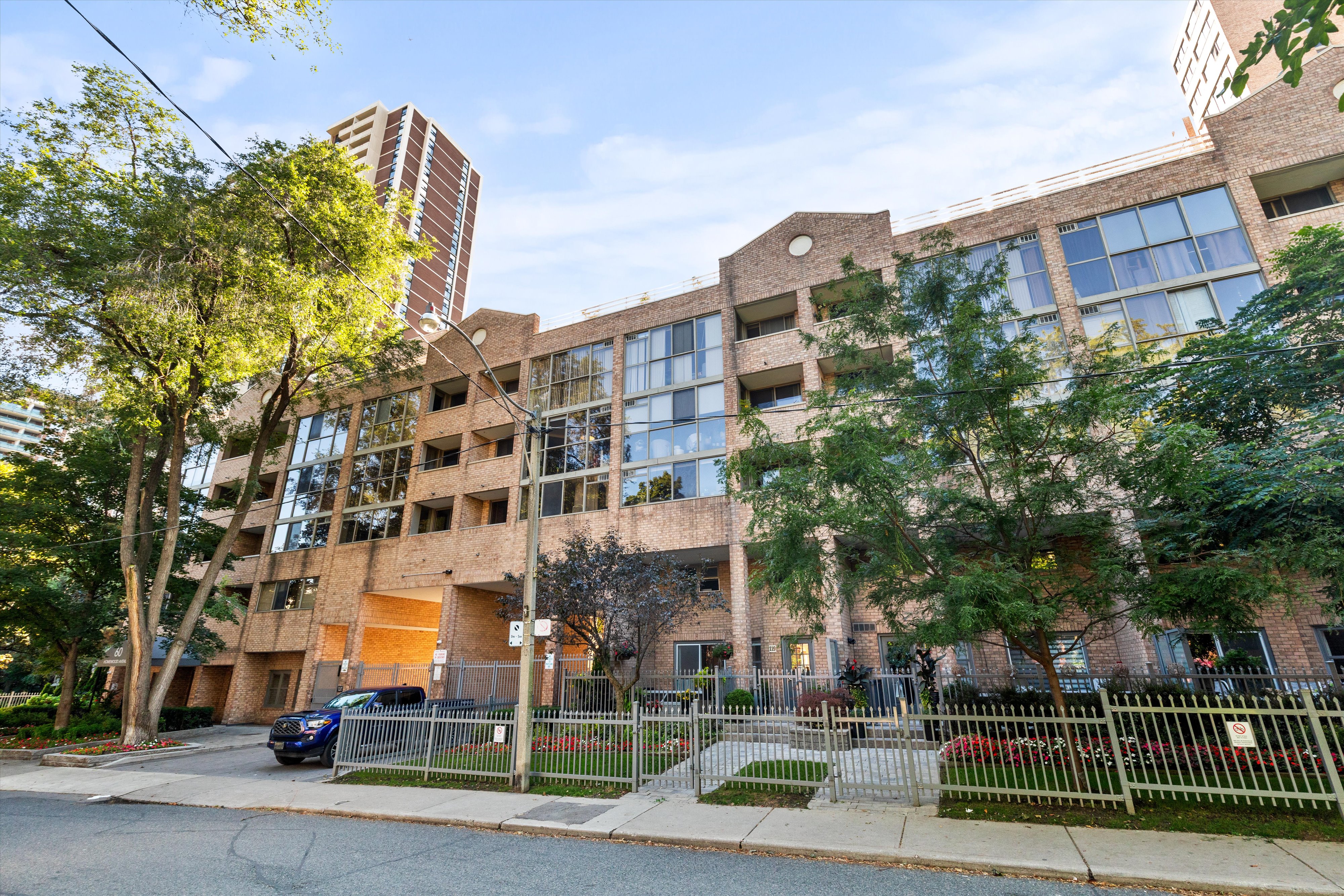 Exterior of the building
