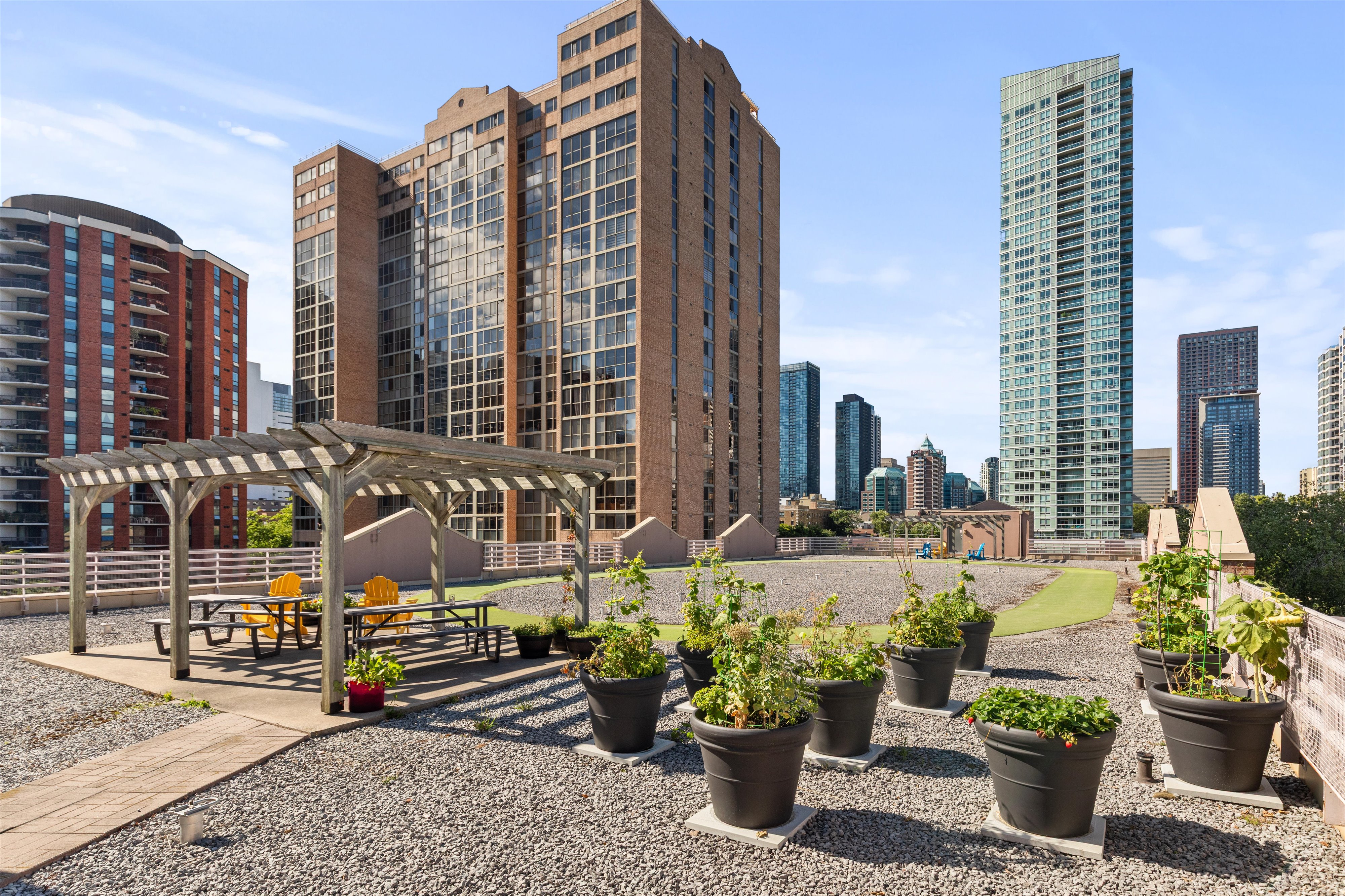 Rooftop terrace